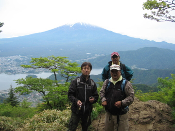 黒岳からの富士山